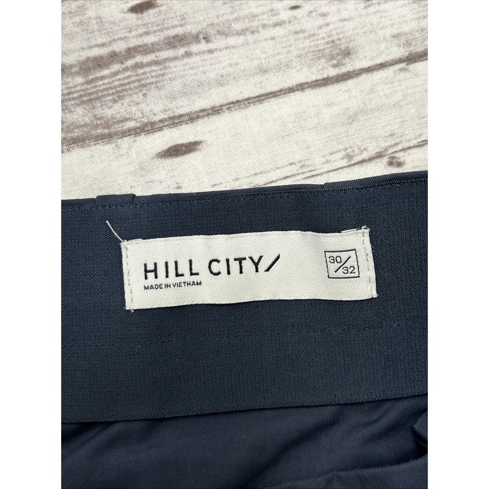 Hill City Everyday Tech Pant Chino Blue Men 32x31 (Actual) Repellent Performance - Picture 3 of 10